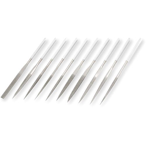 Axminster Workshop 10 Piece Diamond File Set - 180mm