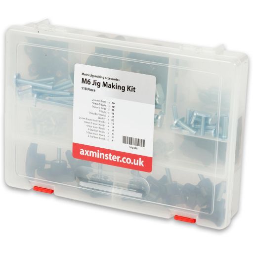 Axminster Workshop 118 Piece All Metric Jig Making Kit
