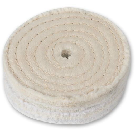 Axminster Professional Twist & Fix 100mm Stitched Polishing Mop