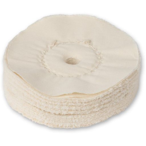 Axminster Professional Twist & Fix 100mm Looseleaf Polishing Mop