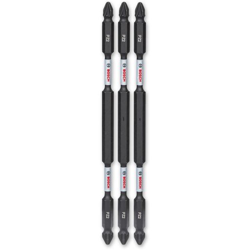 Bosch Impact Control Screwdriver Bits PZ2 150mm (3)