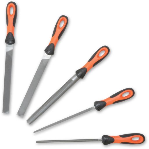 Bahco 5 Piece Engineer's File Set - 200mm