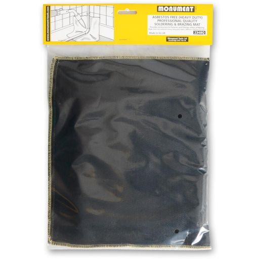 Monument 2348Q Glass Fibre Plumber's Mat - 300 x 250mm
