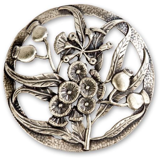 Pewter Lid - Filigree Berry