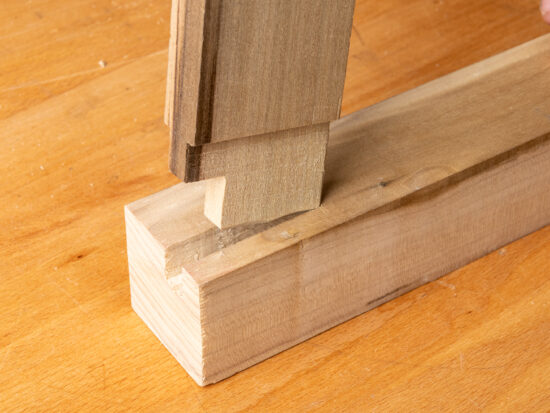 How To Make A Mortice and Tenon Joint