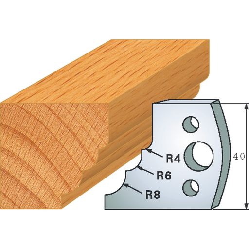 Axcaliber Pair of Profile Knives - 132