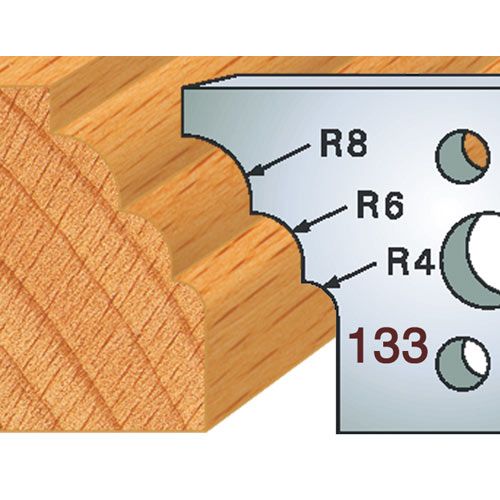 Axcaliber Pair of Profile Knives - 133