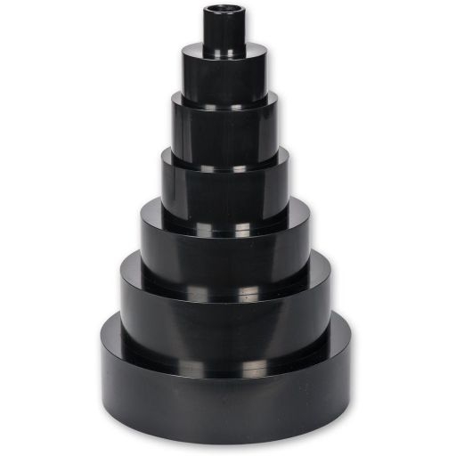 Axminster Workshop Multiple Stepped Hose Adaptor