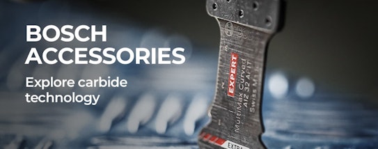 Bosch Accessories - Explore carbide technology
